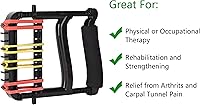 Vista 2 de Hand Exerciser,Finger Exerciser and Hand Strengthener for Hands,Finger,Wrist,Forearms and Thumbs Therapy,Black