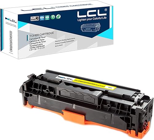 LCL Cartucho de tóner remanufacturado de repuesto para HP 304A CC532A CP2020 CP2025 CP2025dn CP2025n CP2025x CM2320 CM2320fxi CM2320n CM2320nf