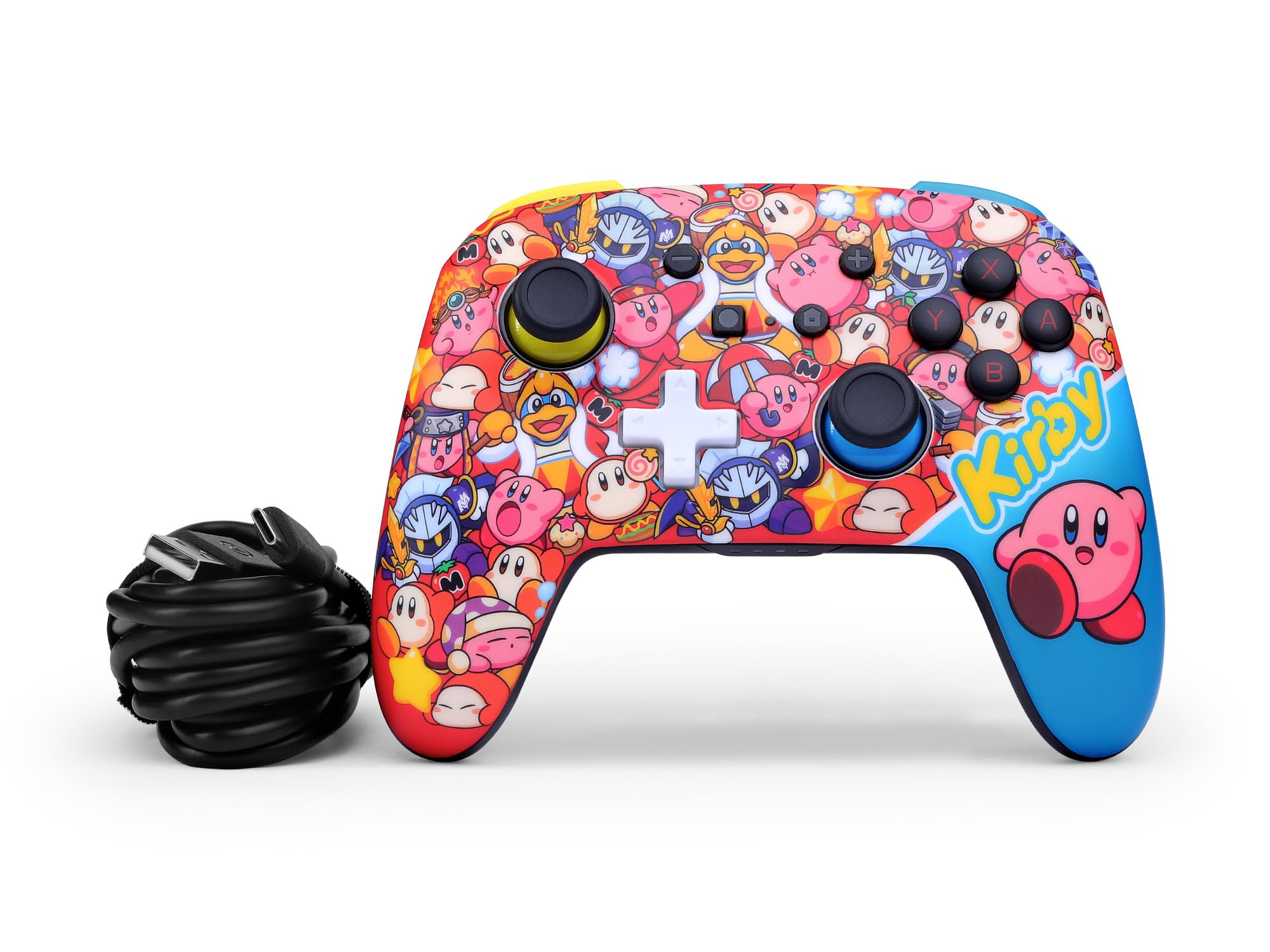 PowerA Controller Senza Fili avanzato per Nintendo Switch - Mondo di Kirby