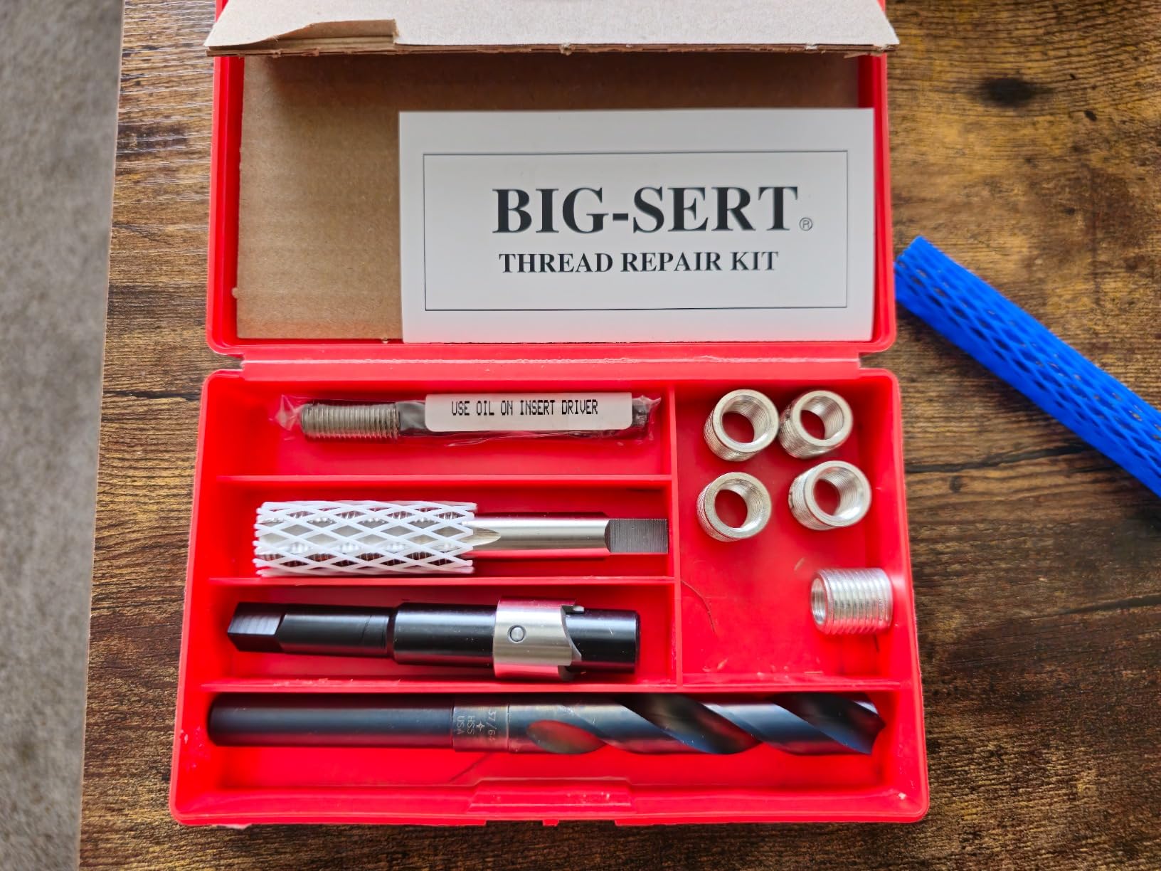 Sert Kit Time Sert Kit Kit #5217 - Big-Sert For Stripped Threads Time-Sert M12 X ...