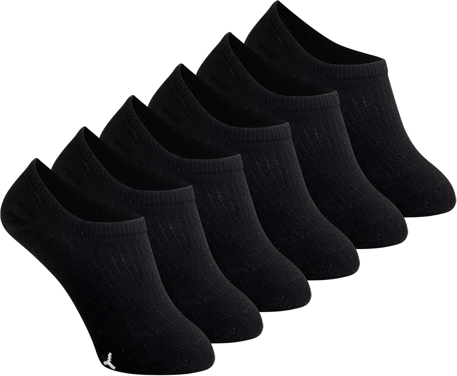 Sperry Women’s 6-Pack Super No Show Socks – Moisture-Wicking, Lightweight, No Slip Invisible Low Cut Liner Socks for Sneakers - Image 7