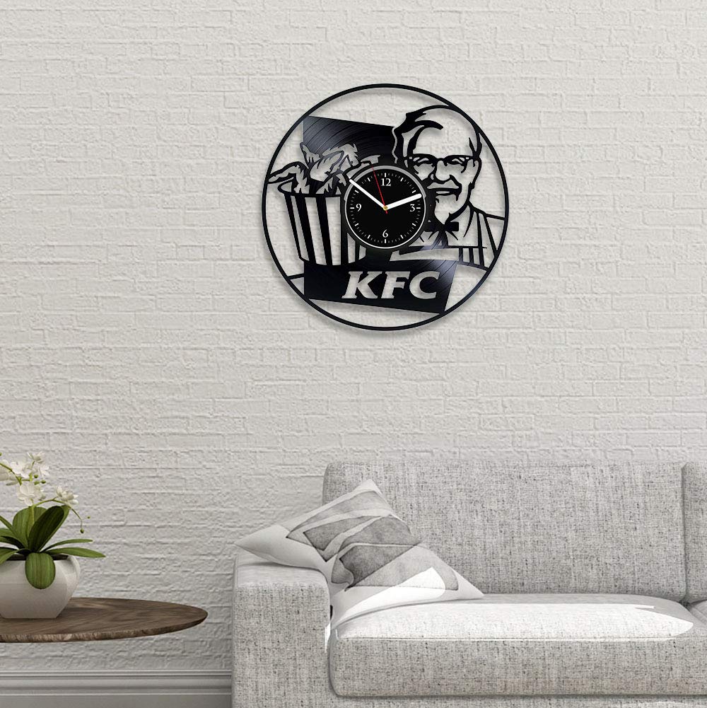 Amazon.com: Clock KFC Home Decor Fast Food Wall Clock Vintage 