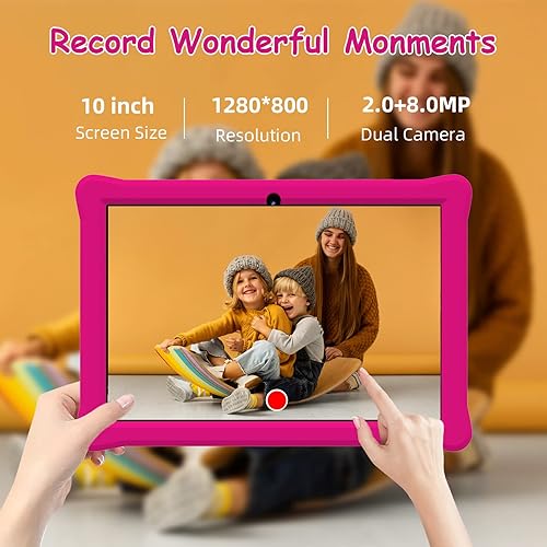 Miniatura 10 de Tableta para niños de 10 pulgadas, tableta Android para niños, 2 GB de RAM 32 GB ROM Android 11 Tablets IPS pantalla táctil 1280 x 800, Iwawa y