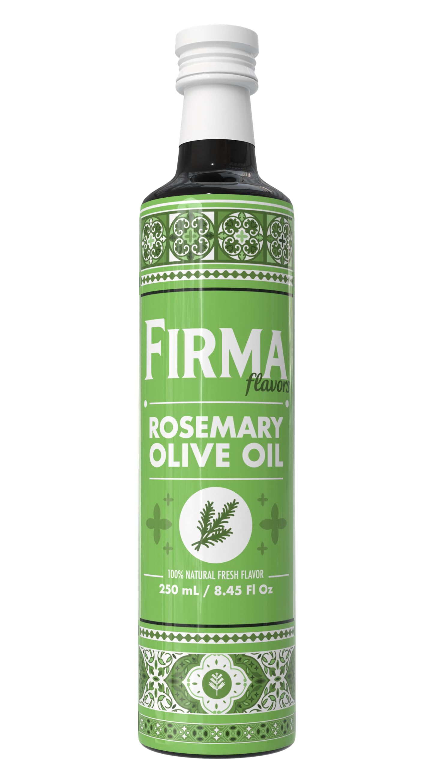 Rosemary Flavored Olive Oil – 250 mL | Wild Mountain Rosemary Cold-Pressed Tunisian EVOO | Perfect for Steaks, Potatoes & Salads