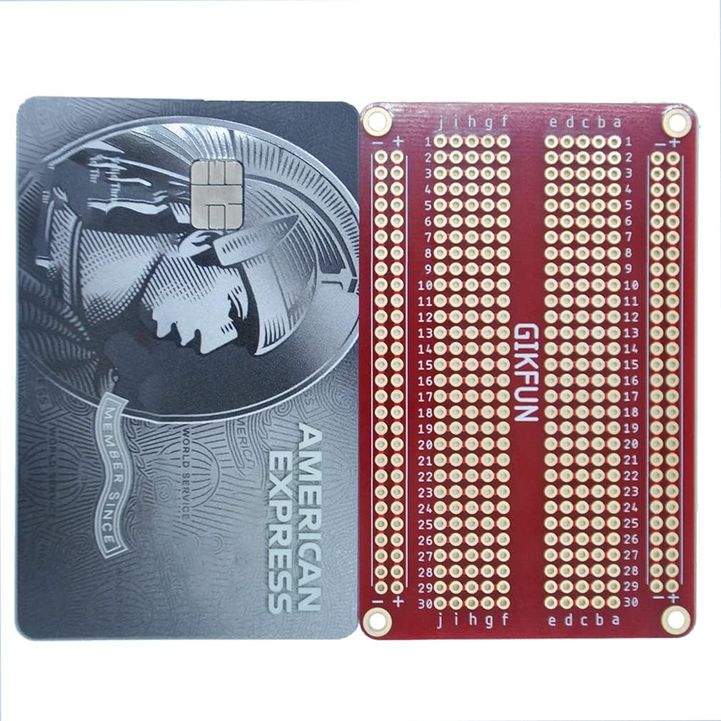 Gikfun 3PCS Solder-able Breadboard Gold Plated Proto Board PCB - Compatible with Arduino, Raspberry Pi, DIY Electronics, Soldering Projects - for Makers, Engineers & Hobbyists GK1022 image 5