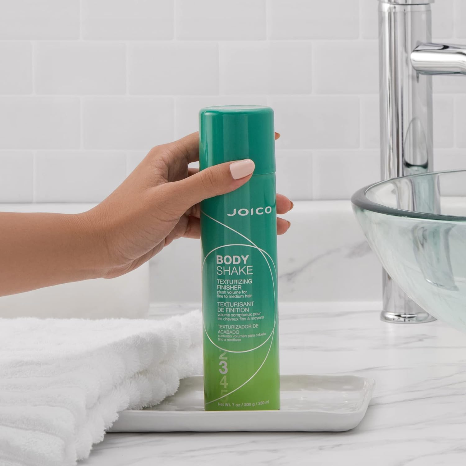 Joico Body Shake Texturizing Finisher | For Fine to Medium Hair | Long-Lasting Volume & Fullness | Thermal Heat & Humidity Protection | Control Frizz | Pollution & UV Protection | Paraben Free - Image 4