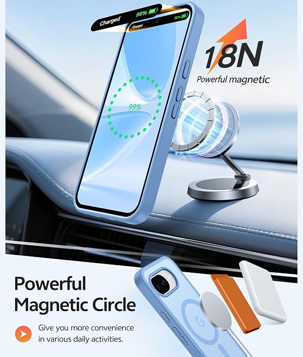 FNTCASE for Google Pixel 10a Case, Fit for Magsafe, with Screen Protector by FNTCASE - Used condition - Image 3