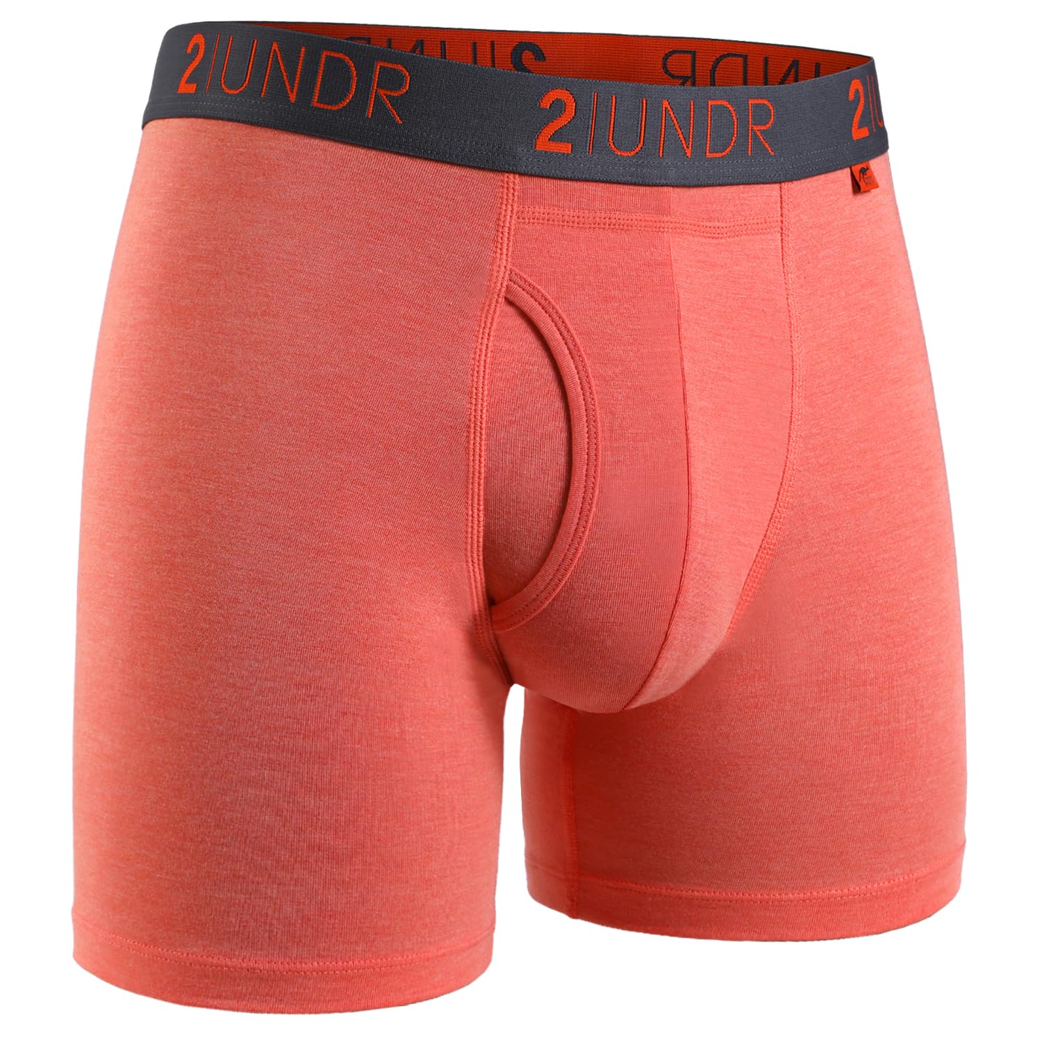 2UNDR Swing Shift 6" Mens Boxer Brief, Mens Pouch Underwear with Patented Joey Pouch, Modal Underwear Men, Moisture Wicking