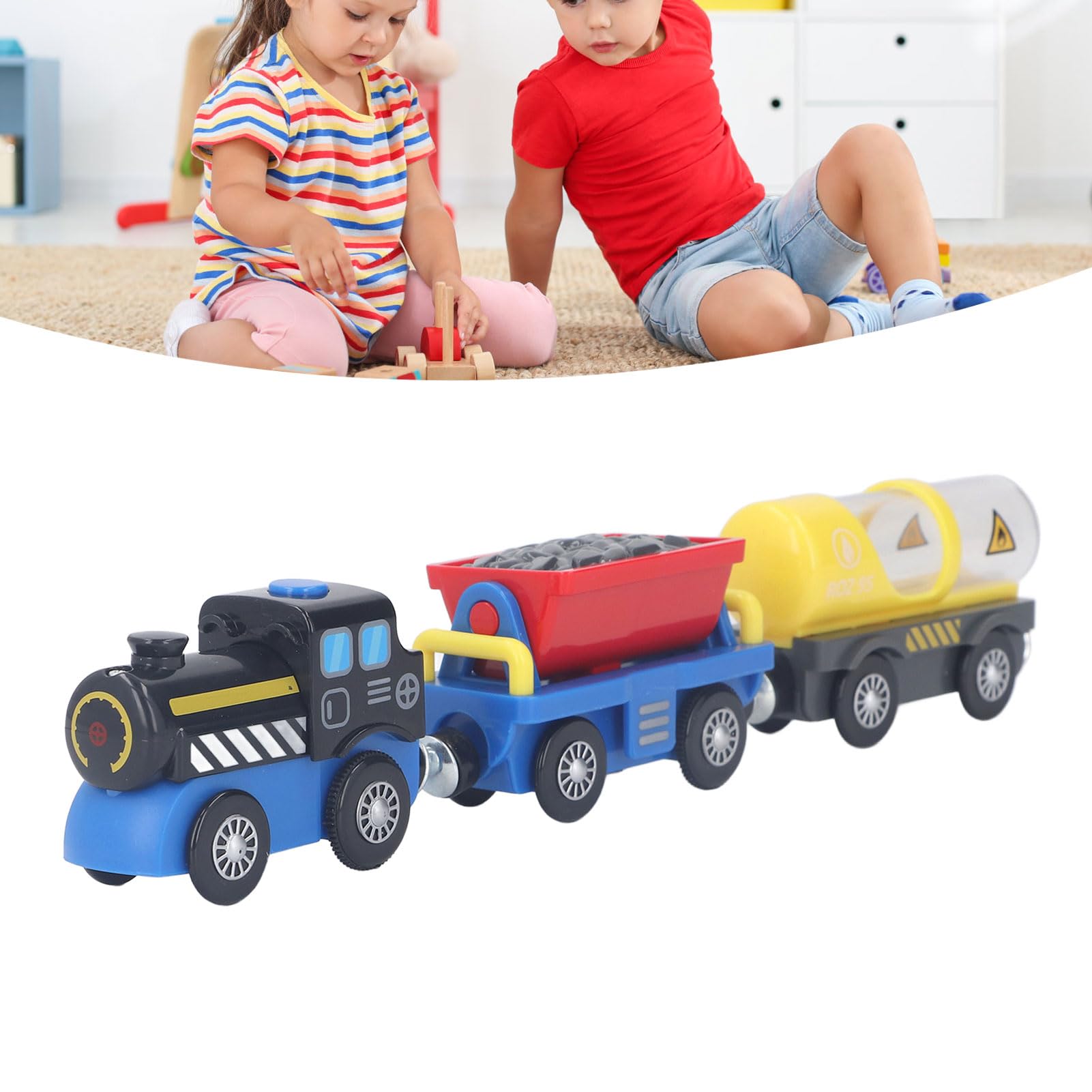 Tren De Locomotoras A Batería Tren De Conexión Magnética | Cuotas sin Tren De Locomotoras A Batería Tren De Conexión Magnética | Cuotas sin