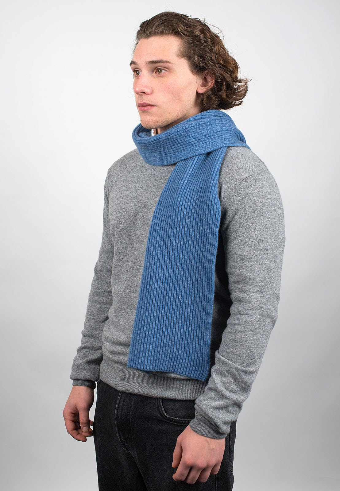 DALLE PIANE CASHMERE Sciarpa Uomo 100% Cashmere