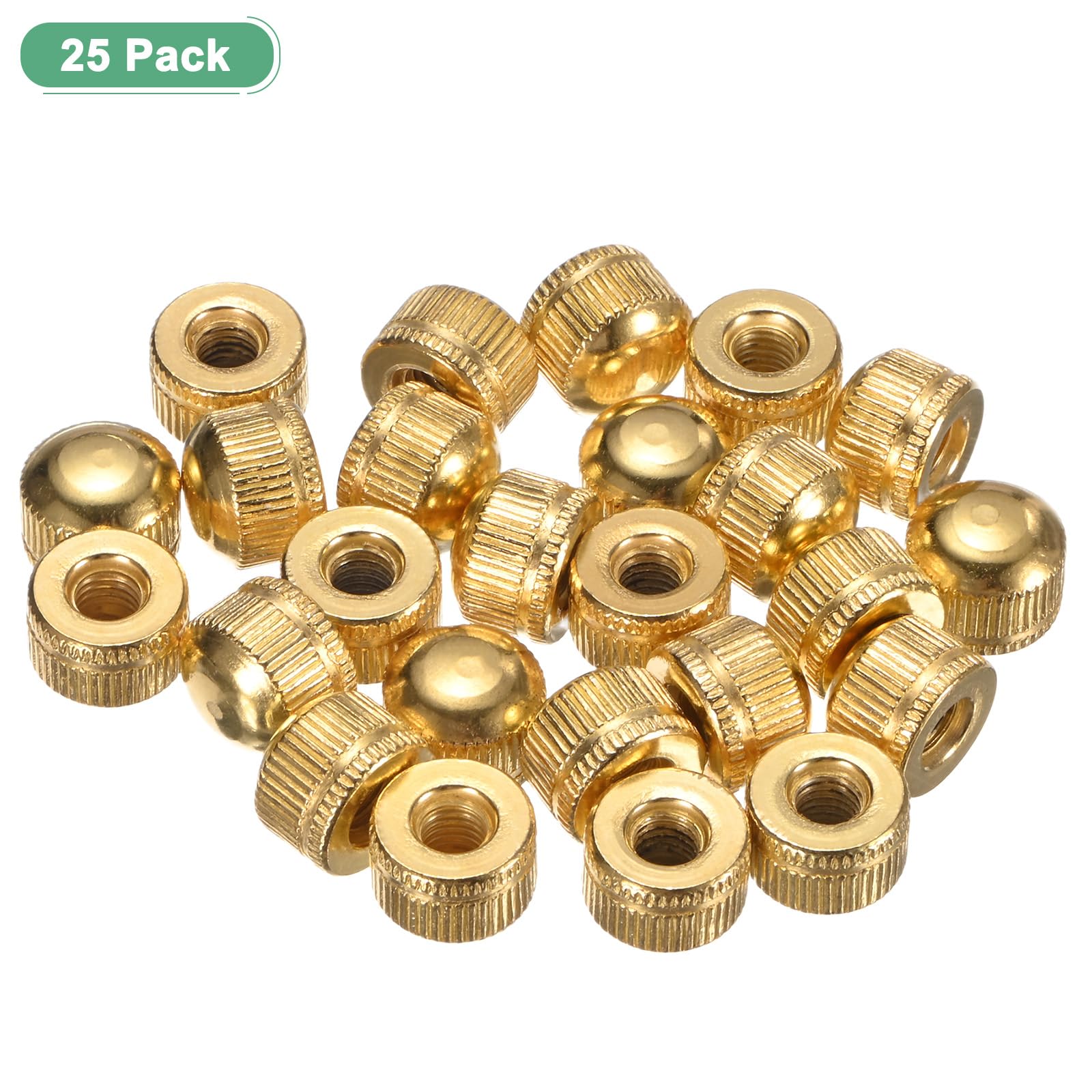 M METERXITY 25-Pack Threaded Cap Nuts - Image 4