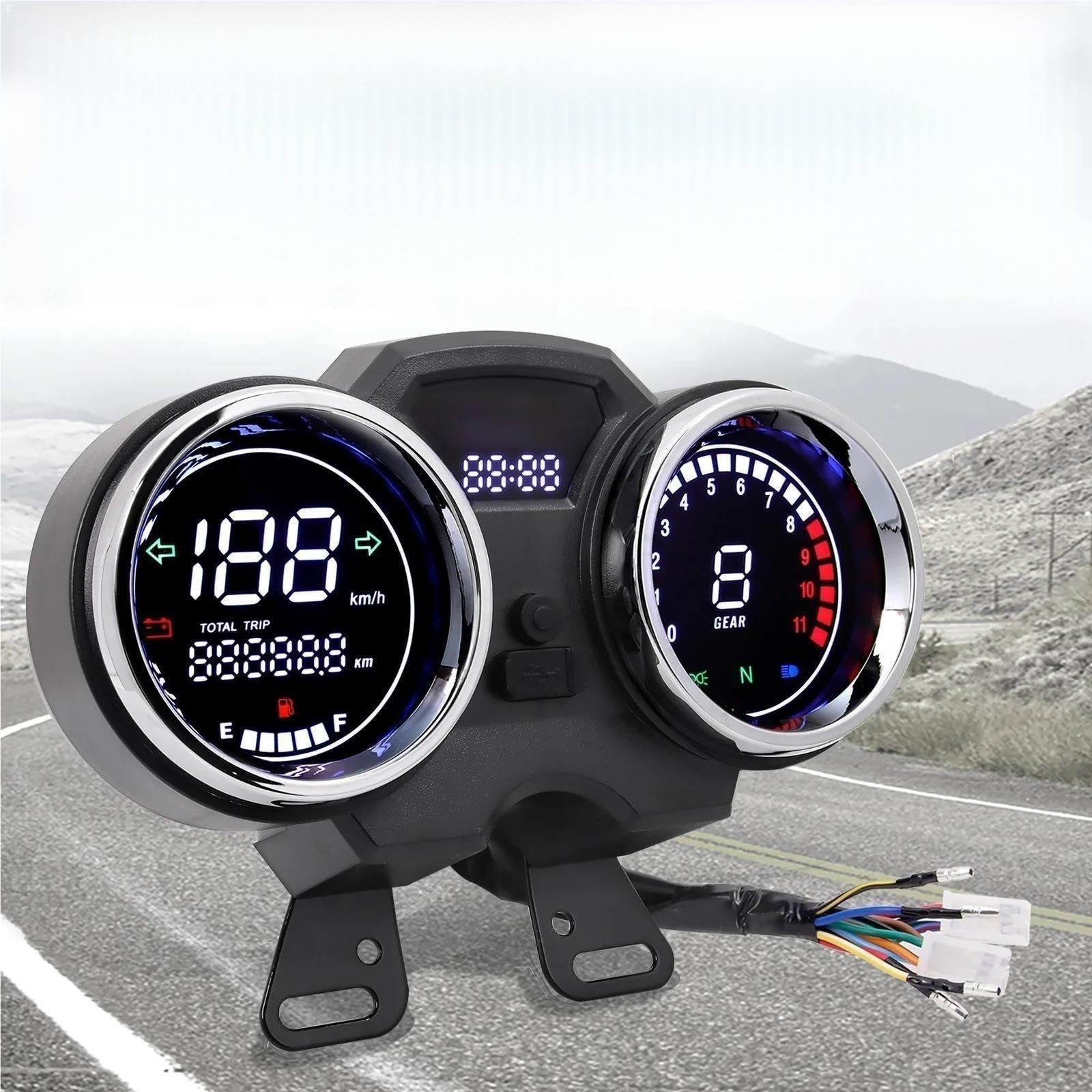 moto Medidor distancia Instrumento Para GN125 GN150 EN125 GSX125