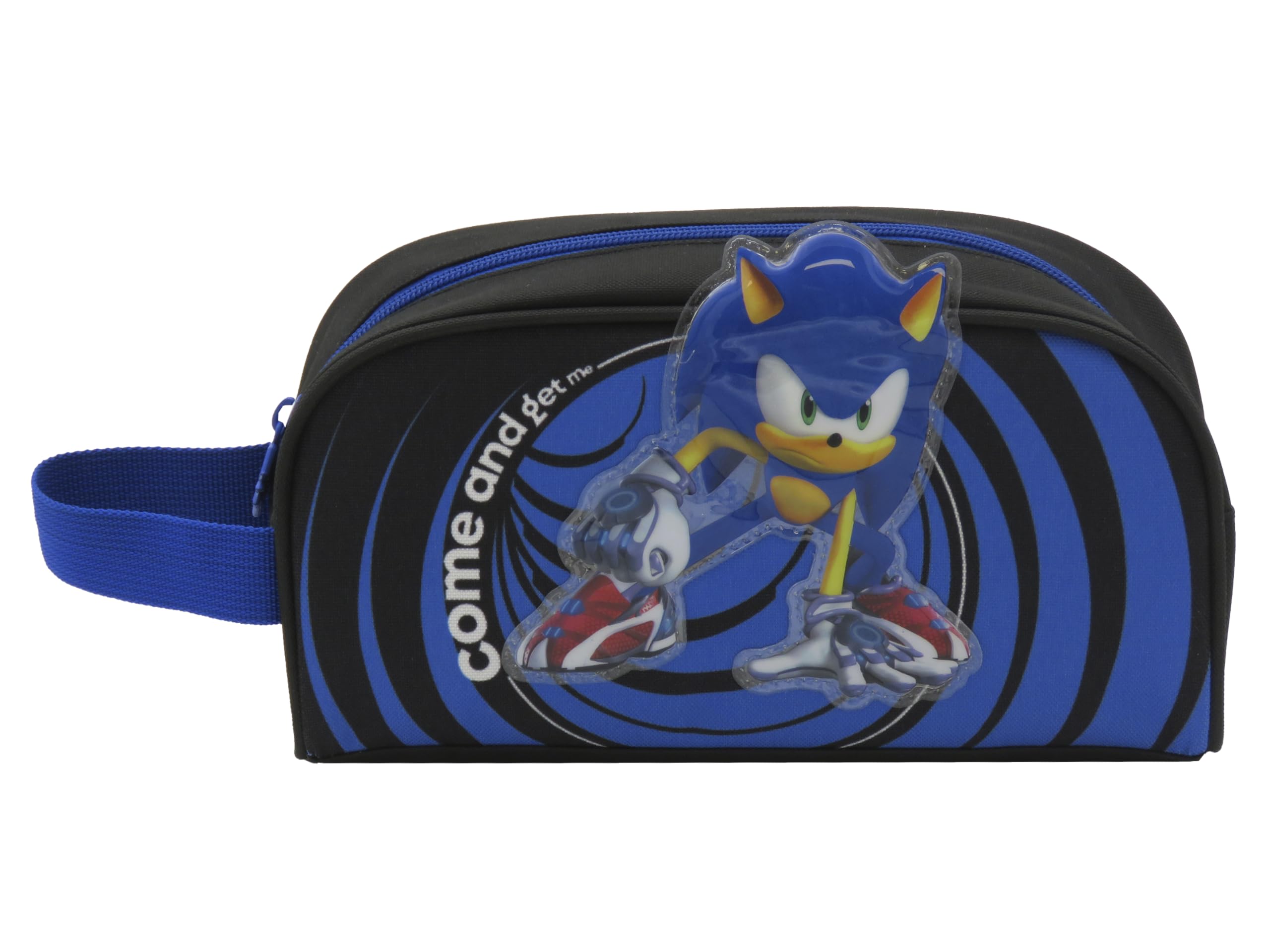 CYPBRANDS Sonic- Neceser, Bolsa de Aseo, Portatodo, Color Azul, Producto Oficial (CyP Brands)