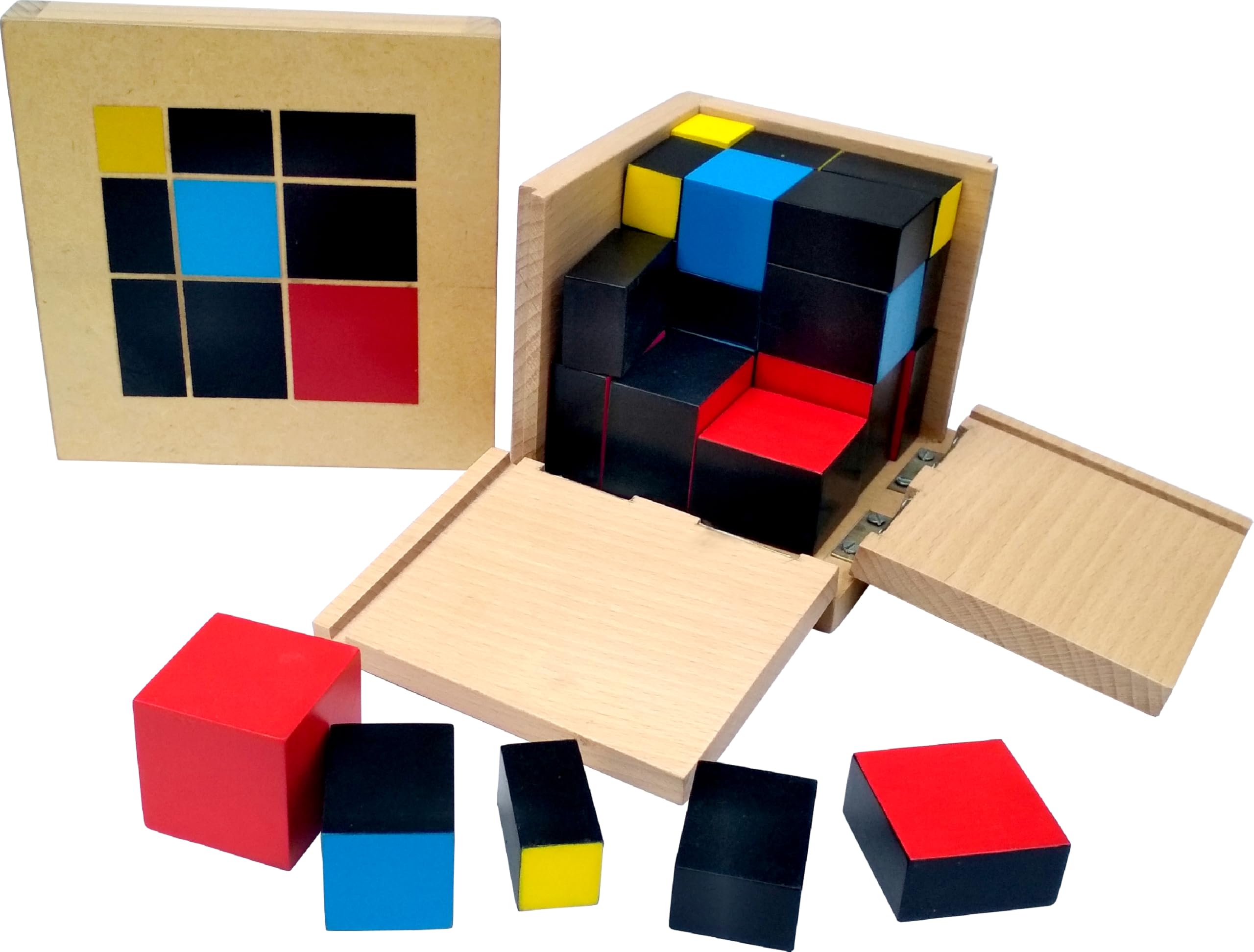 Little Genius Montessori Trinomial Cube | Educational Toy for Cognitive Development-image-46