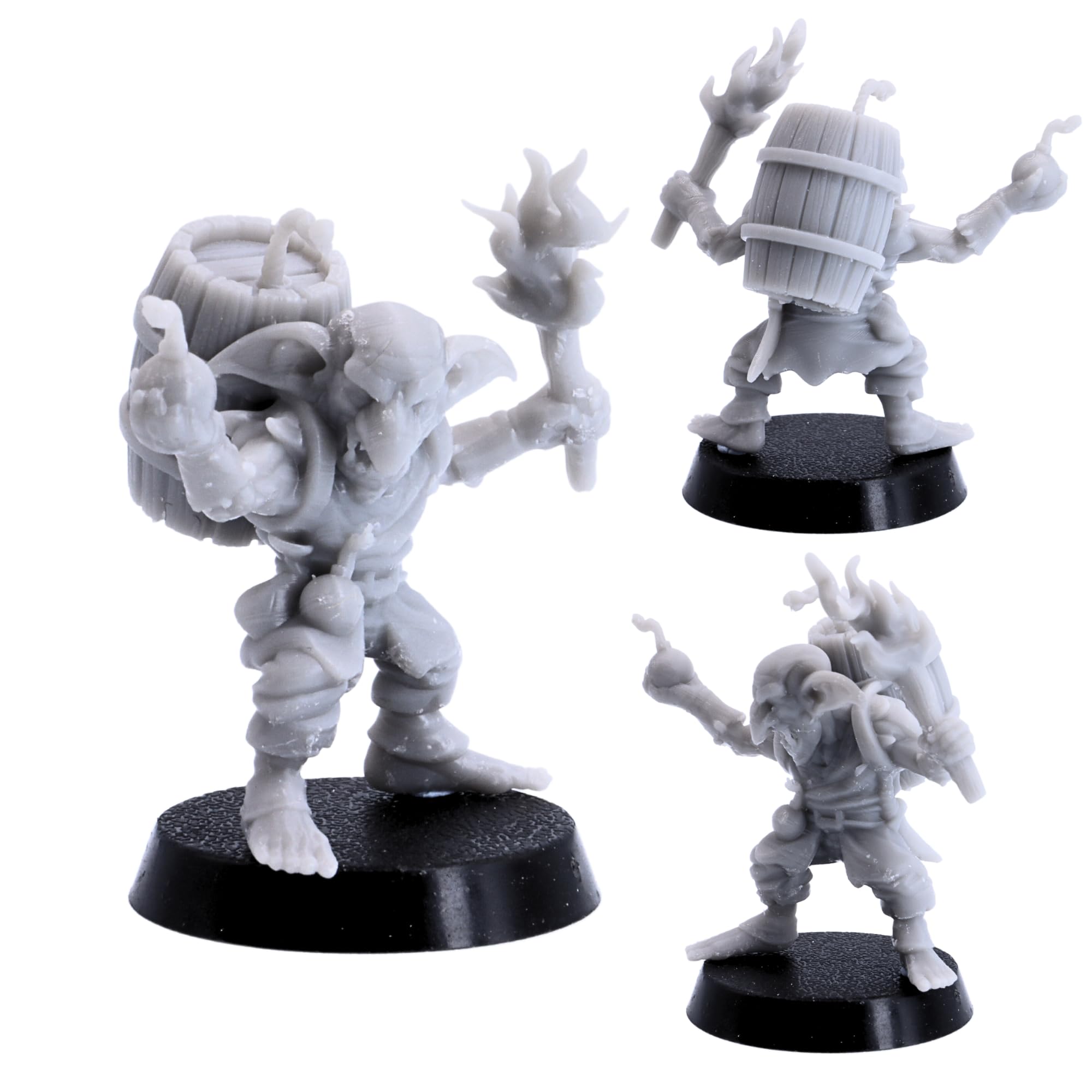 Tribal Goblin Tribe Unit Miniature Figure for 32mm Dungeons and Dragons Miniature Gaming - Image 2