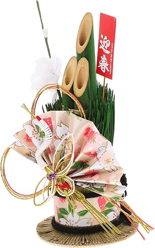 Decoraciones japonesas de Año Nuevo Adorno de flor falsa Adorno para el hogar Adorno encantador Sushi Flor Artificial Adorno delicado Artículos para