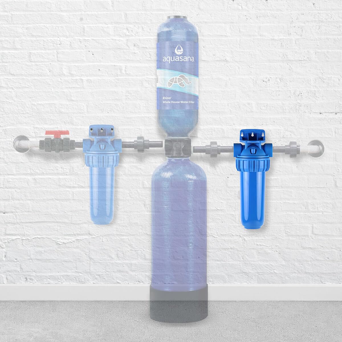 Aquasana EQ-PFC.35 Repuesto para sistemas de filtro de agua para toda la casa, 1 unidad (paquete de 1), blanco