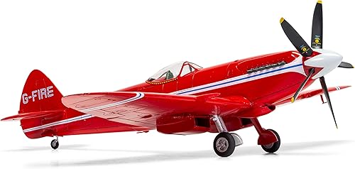 Miniatura 5 de Airfix Supermarine Spitfire MKXIV Civilian Schemes 148 Racing Aircraft Plastic Model Kit A05139