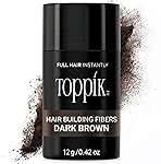 Toppik Hair Building Fibers, Fill In Fine or Thinning Hair Instantly Thicker, Fuller Looking Hair 9 Shades,4 size options