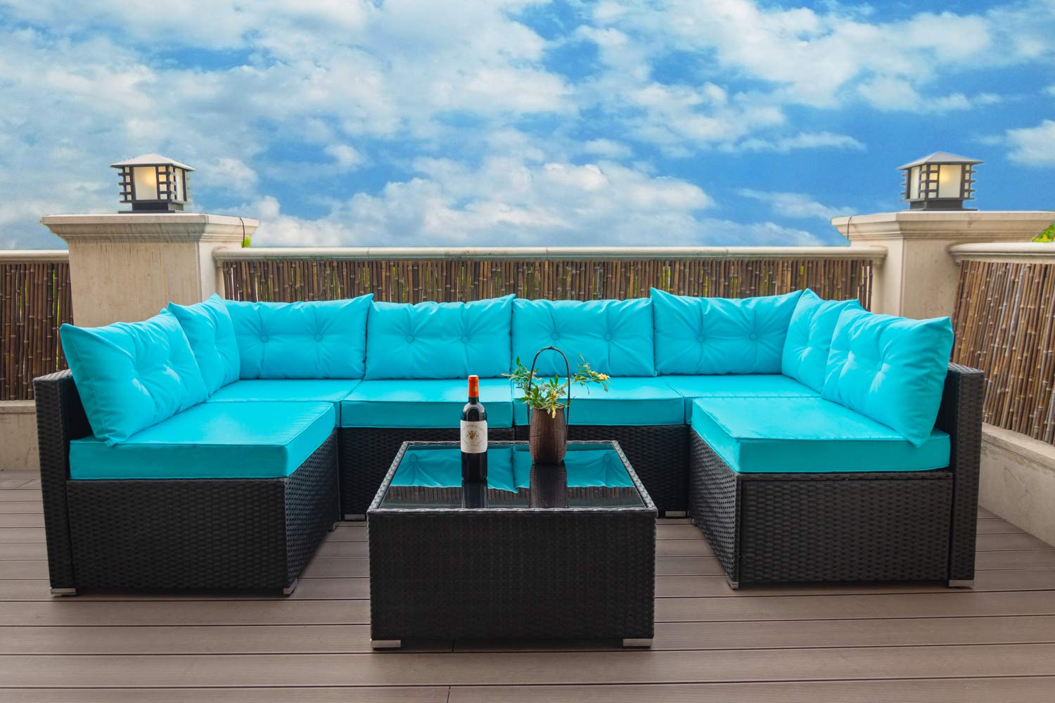 Sha Cerlin Pieces Patio Furniture Sets Conversation Set All