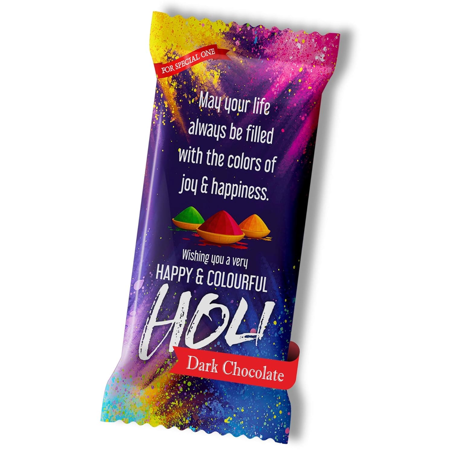 Chocolates Large Bar Personalized Gifts Customized with Name Photo Print Message (2, Mini)