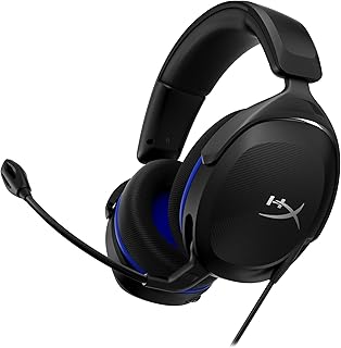 HyperX Cloud Stinger 2 Core Gaming Headset for PlayStation, Over-Ear, 40 mm Driver, Noise Cancelling Microphone, 3.5 mm Ja…