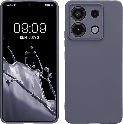 Vista 730 de kwmobile Funda compatible con Xiaomi Redmi Note 11 / Note 11S - Funda protectora de silicona TPU suave y delgada - Azul Báltico Azul (Baltic Blue)
