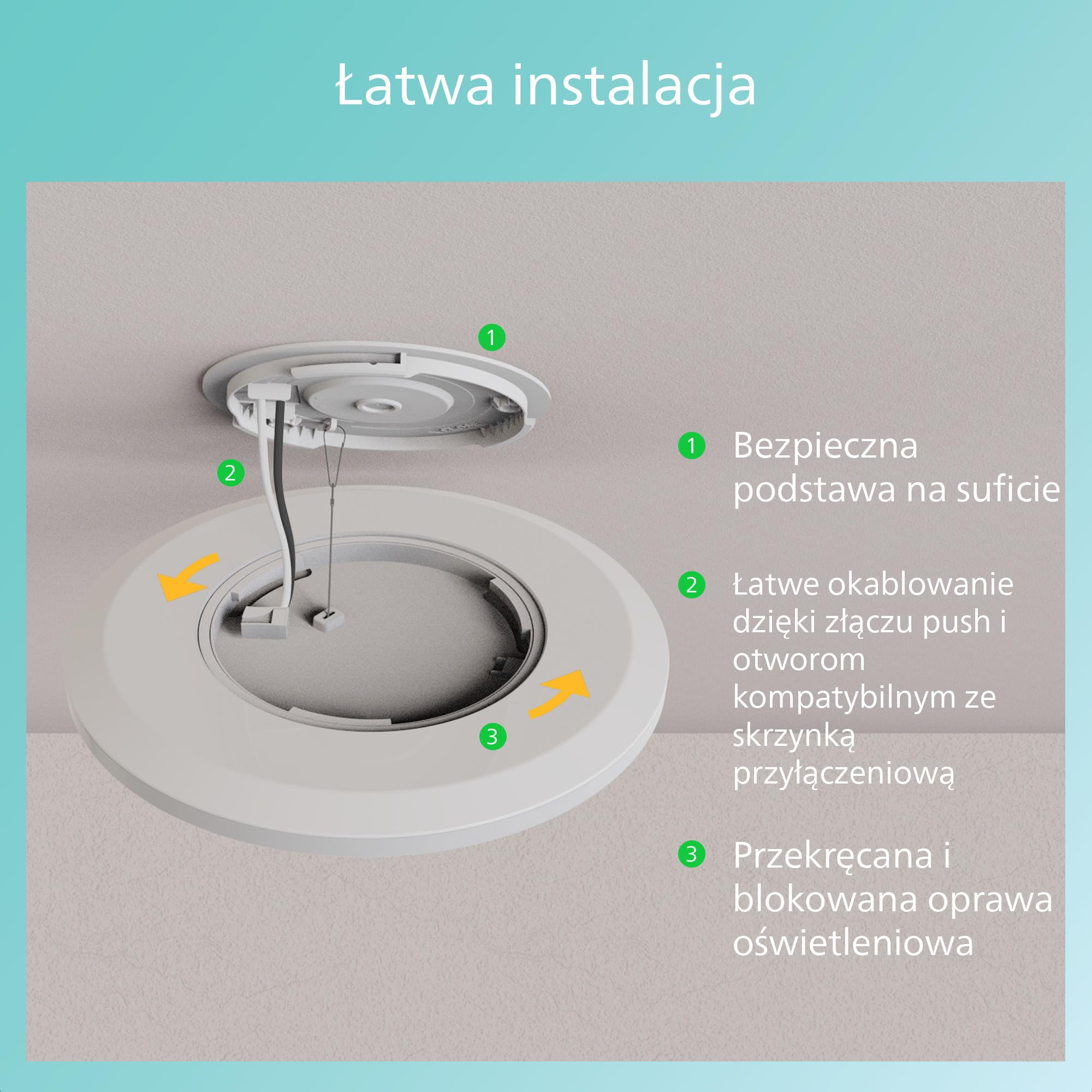 Philips Lampa sufitowa CL550 Biały Stopniowe przyciemnianie
