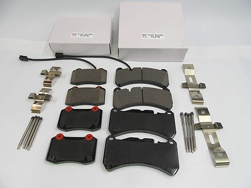 replacement front rear brake pads LOW DUST for Maserati Ghibli Quattroporte 14-21 #523