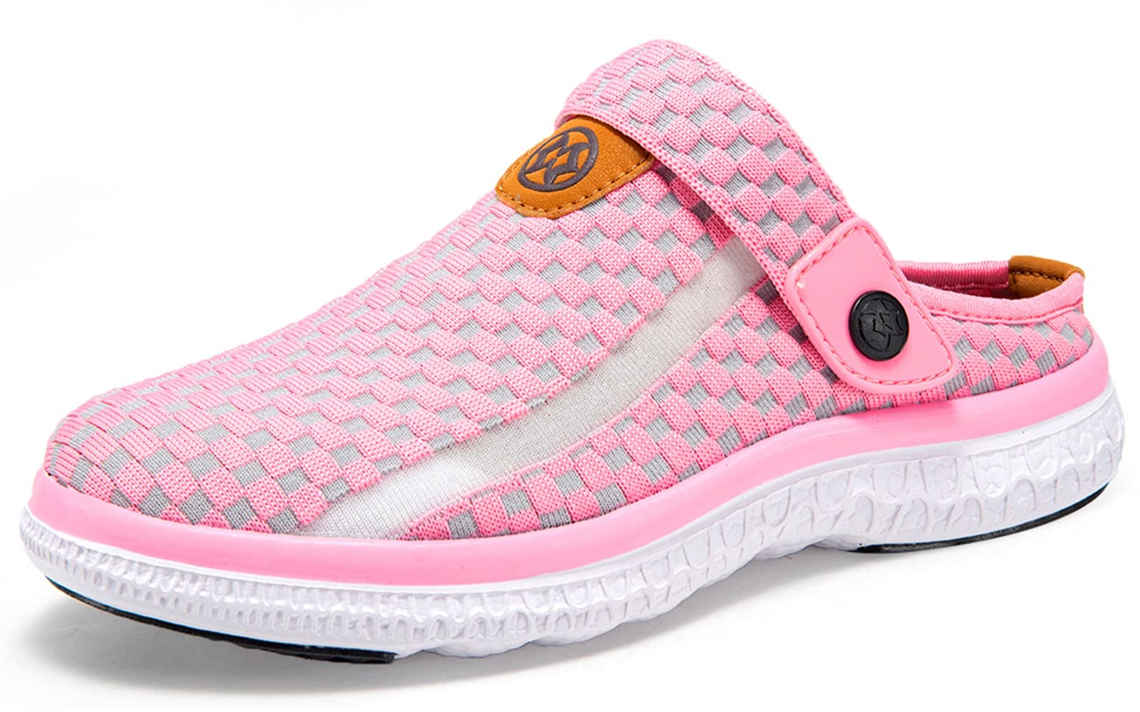 Zuecos Mujer Hombre Zapatillas de Playa Sandalias Piscina Verano Respirable Zapatos de Jardín Antideslizante Clogs Malla Casual Pantuflas