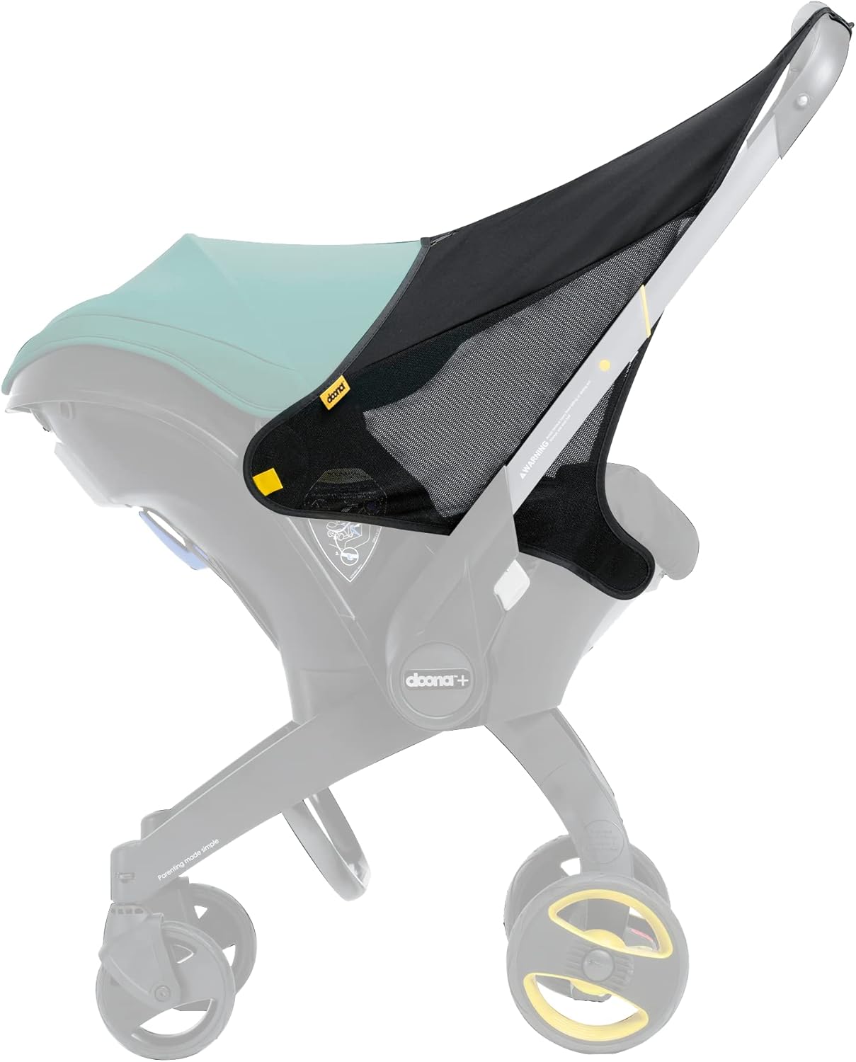 DOONA Sunshade Extension Net and Sun Cover with UV Protection (UPF>50