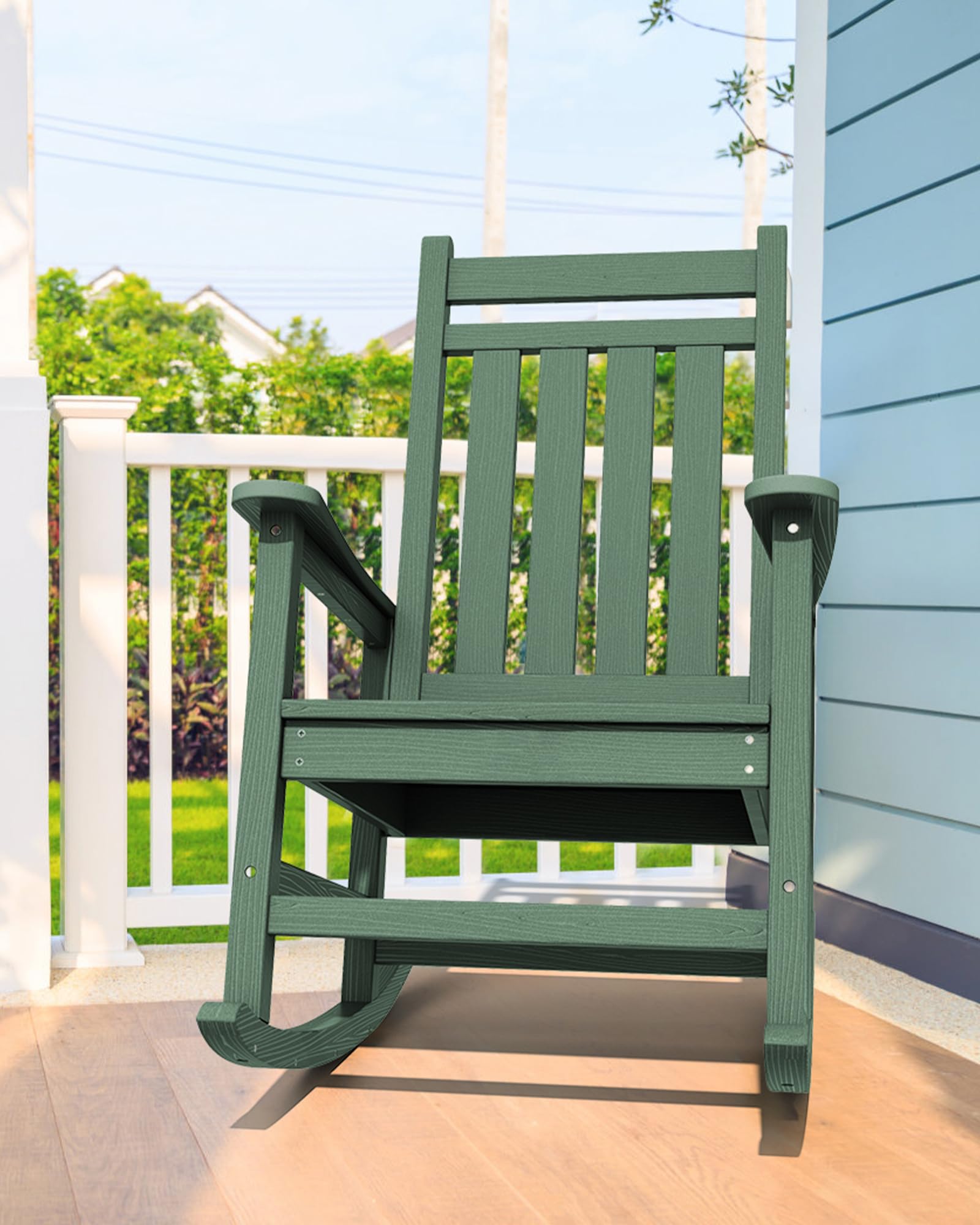 Snapklik.com : HDPE Rocking Chair, Outdoor Rocking Chair For Adults ...