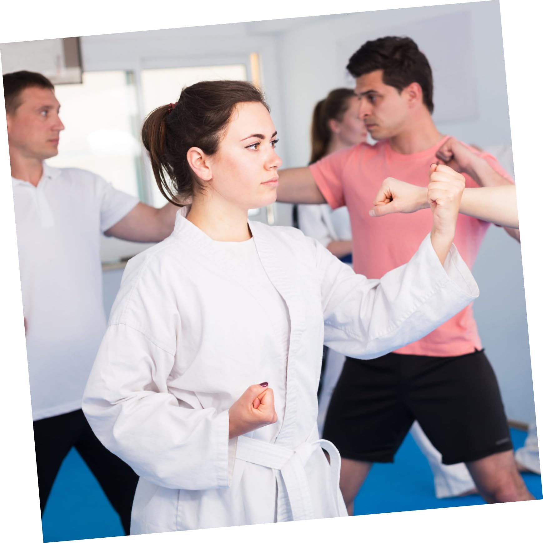 ORFOFE Uniforme de Karate para Adultos Traje Profesional Entrenamiento Deportes Ropa Deportiva y Cómoda para Competición y Práctica