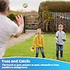 FUN LITTLE TOYS Sports Outdoor Game Set Scoop Ball Toss Throw Catch Game Tennis Racquet Sports Toy Slingshot Rocket Copter Water Toy for Kids 17 Pieces