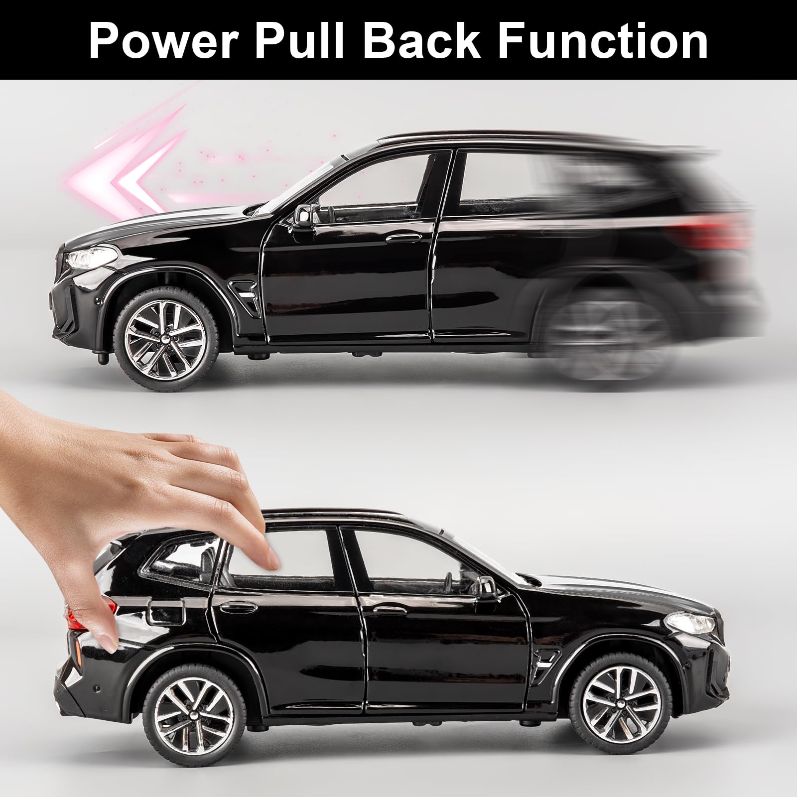 BGHSCA Toy Car Compatible for 1:32 X3M Model Car - Image 4
