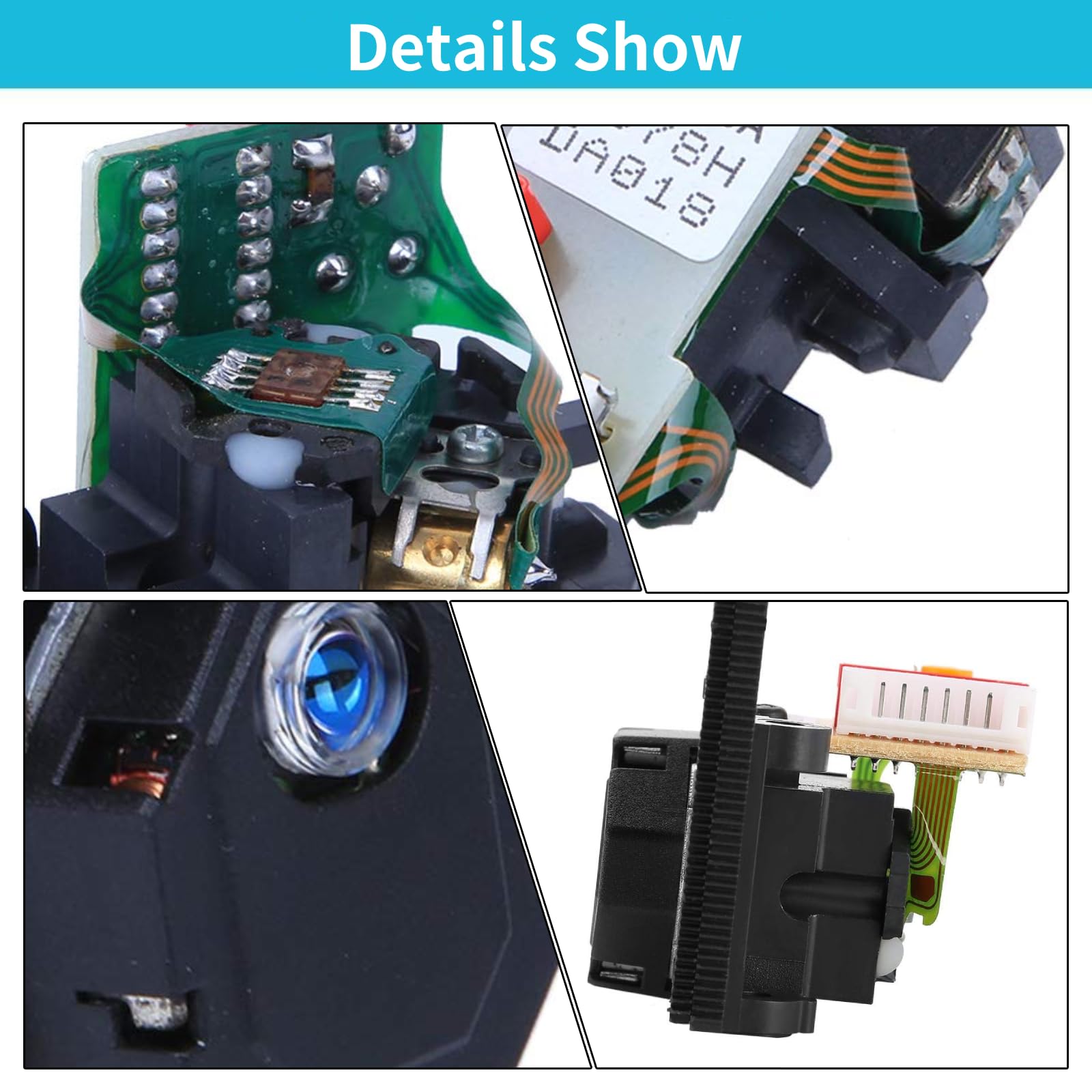 Kss-210a Lente Laser Pick-up Ottico, Realizzata con componenti elettronici, pregevole fattura, Design standardizzato, per Parti di Ricambio del meccanismo CD/vcd