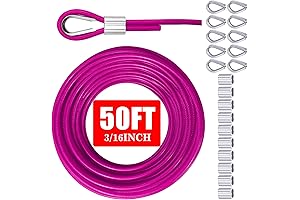 Corrosion-Resistant Coated Steel Cable for Versatile Outdoor Applications