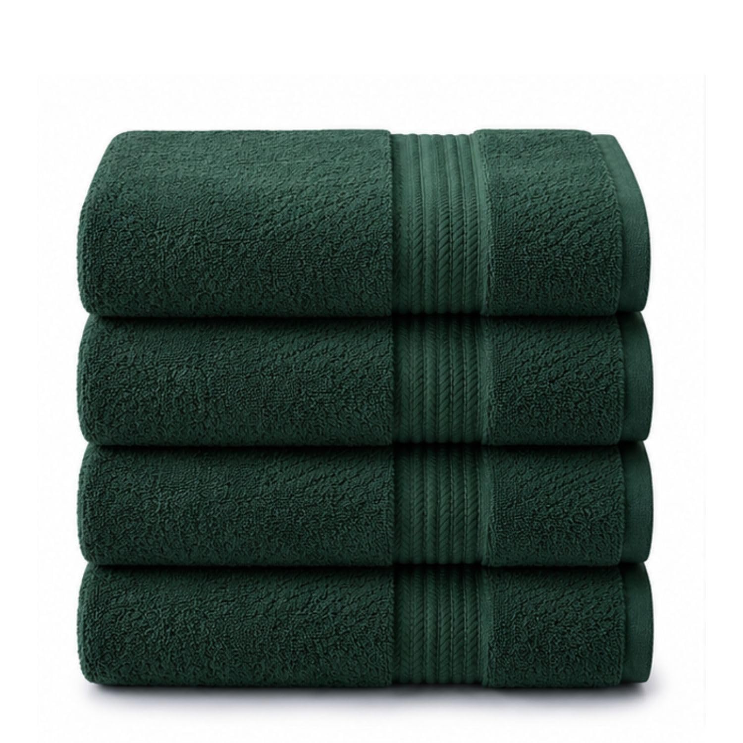 LINORA 2-Pack Cotton Bath Towels - Soft & Absorbent -10