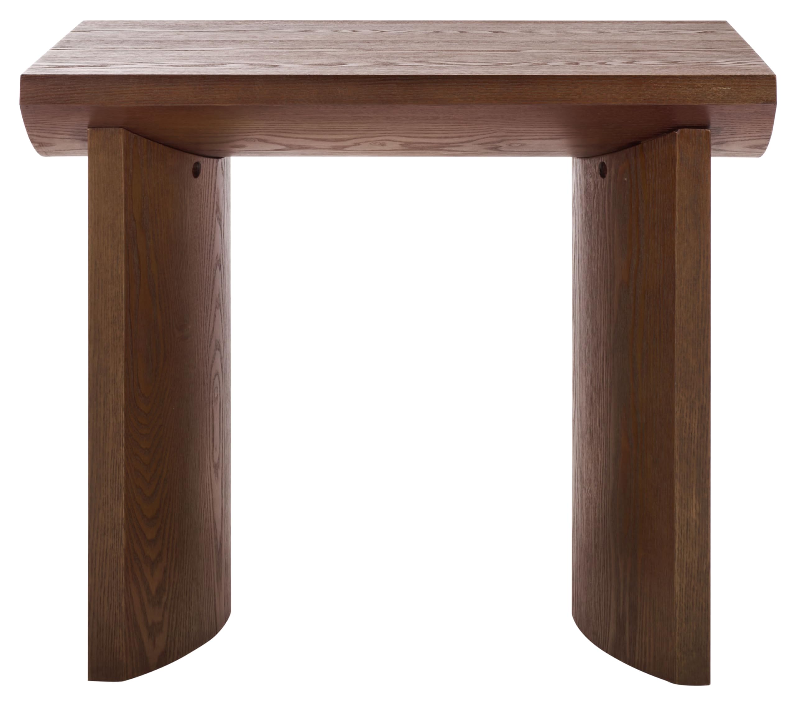 Home Collection - Bara Modern End Table, Walnut Brown Rectangular Accent Side Table (ACC2316A)