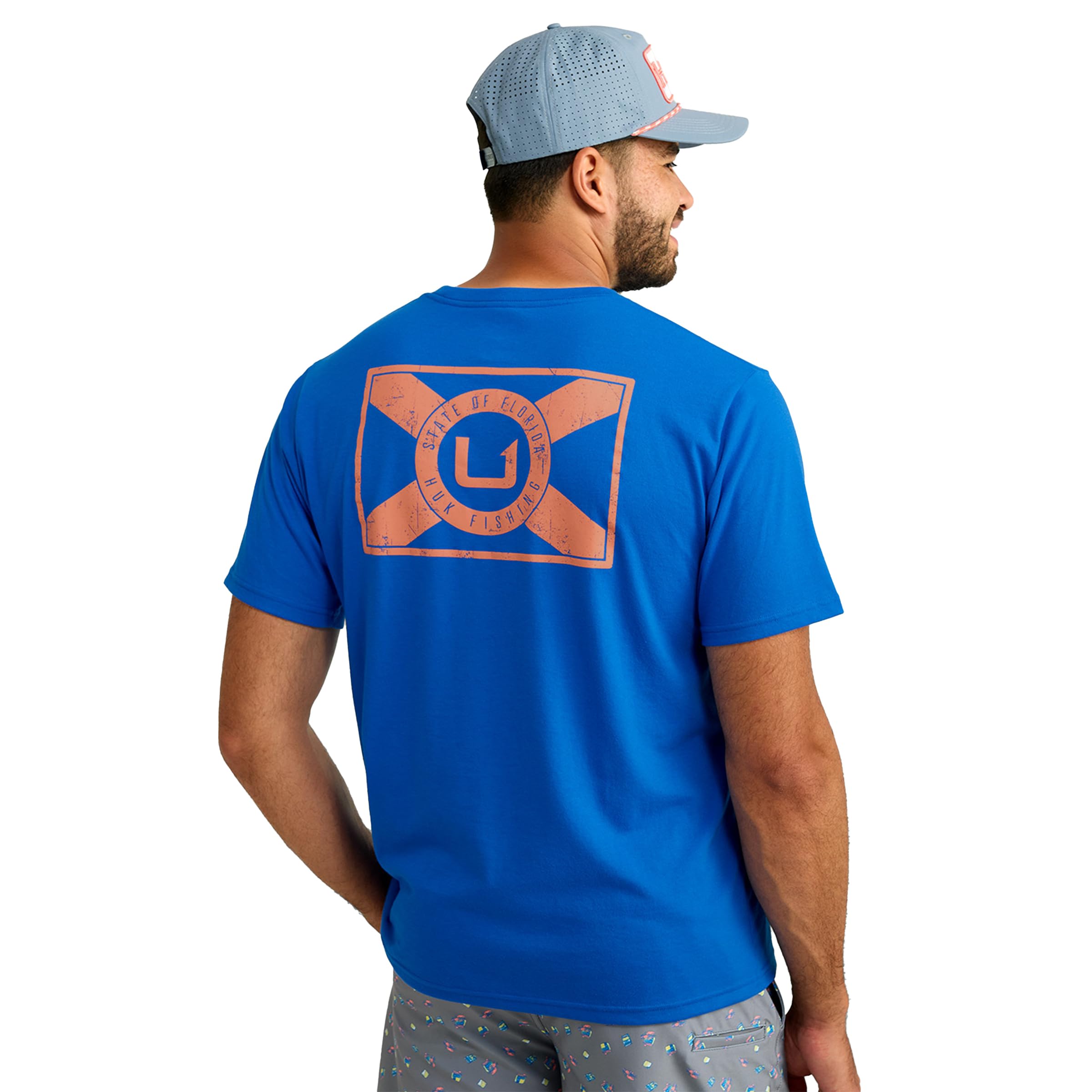 HUK Mens Performance Fishing Logo Tee, Short Sleeve T-Shirt for Men — view 112
