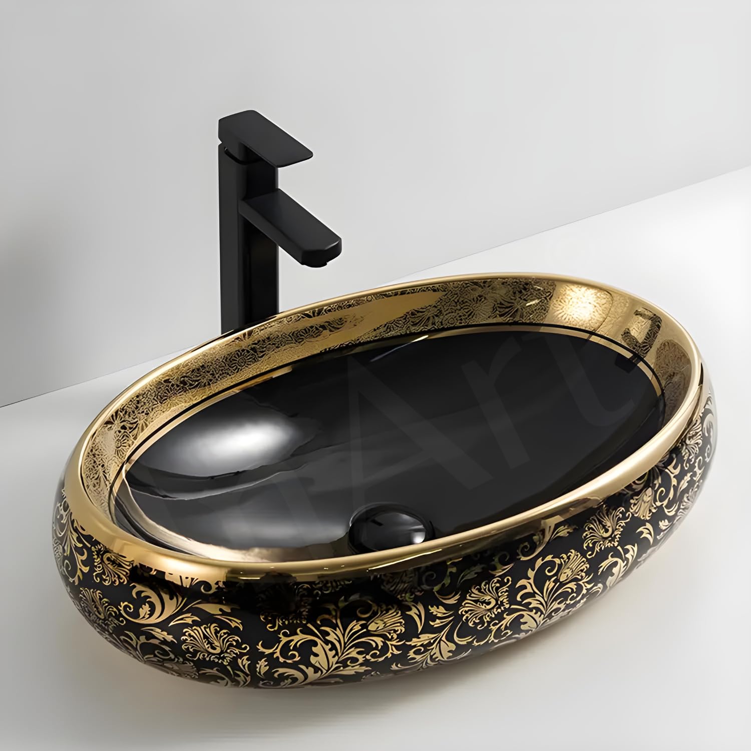 InArt Wash Basin, Black, Satin Finish (B08F4JG6QW) Amazon Price History, Amazon Price Tracker