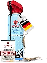 Original ByeBye Silverfish Spray 2.0 [500 ml] with insecticide-free AM formula, fight silverfish and against paper fish, reaches every hiding place thanks to integrated spray lance