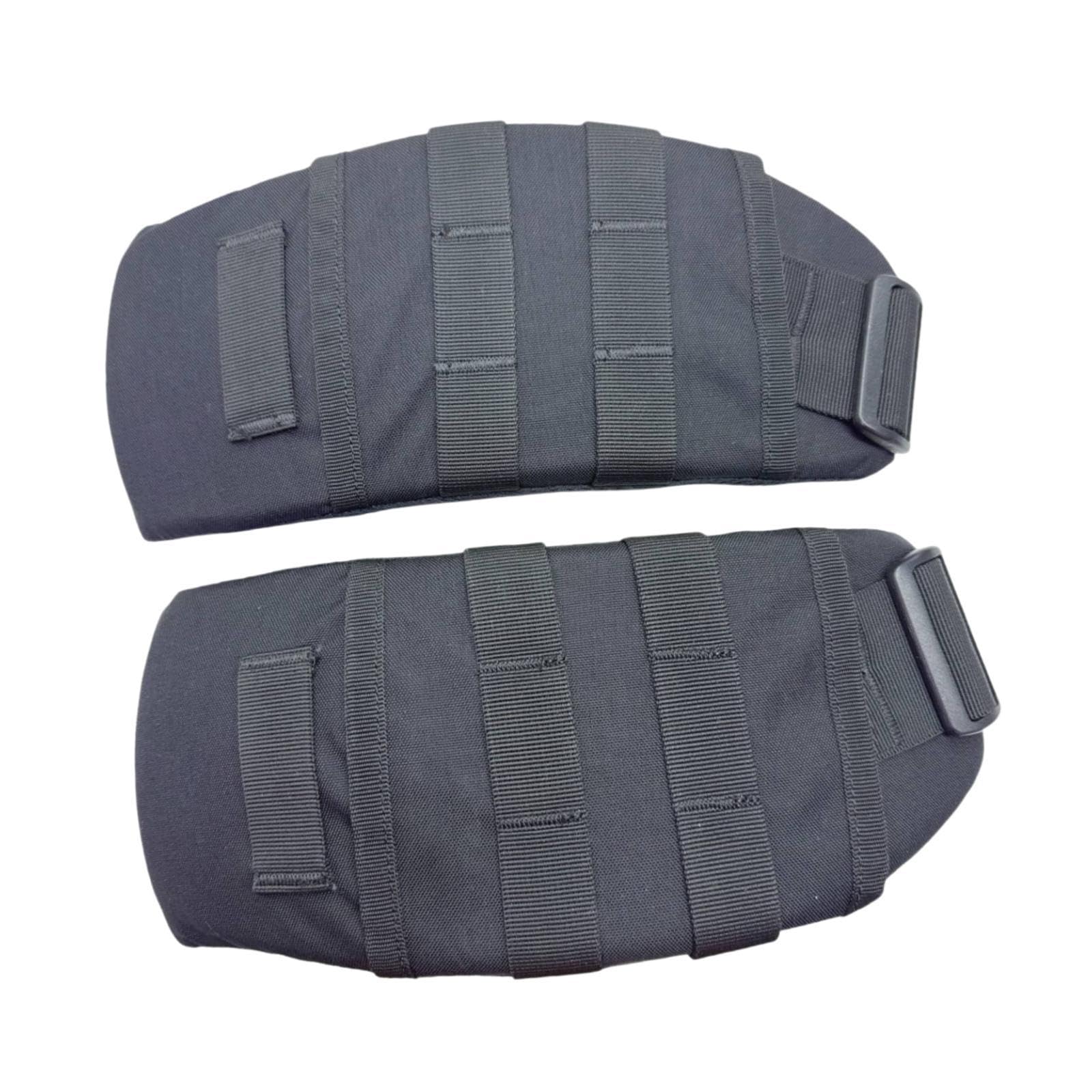 2x Cuscinetti lombari sportivi, robusti, rimovibili, per pendolarismo urbano, accessori staccabili, cintura in vita