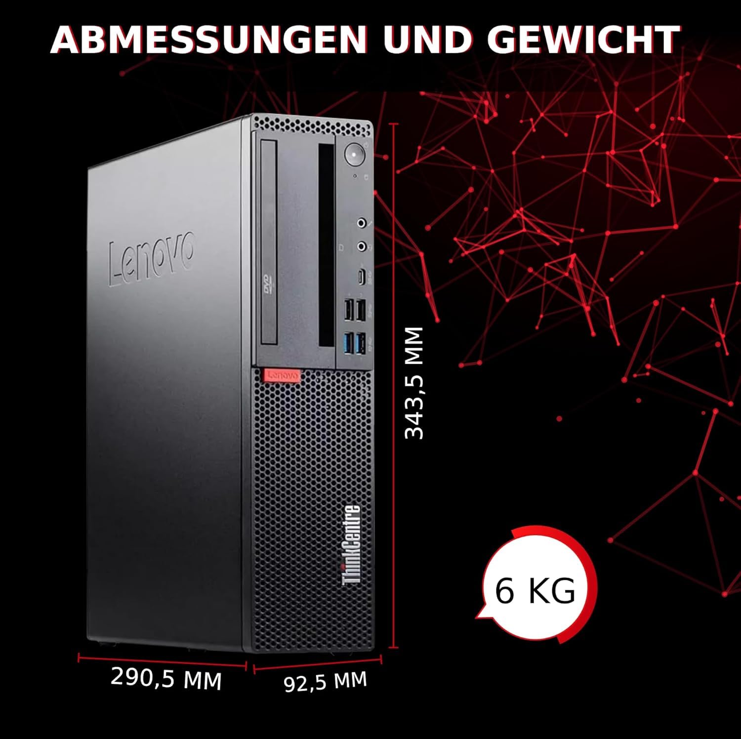 Lenovo ThinkCentre M720S Intel i7 8700 12-Thread 4.60 GHz Business Office Multimedia Computer mit 3 Jahren Garantie! - 32 GB - 1000 GB SSD - USB 3.0 - WLAN - Windows 11 Prof. 64-Bit - MS Office
