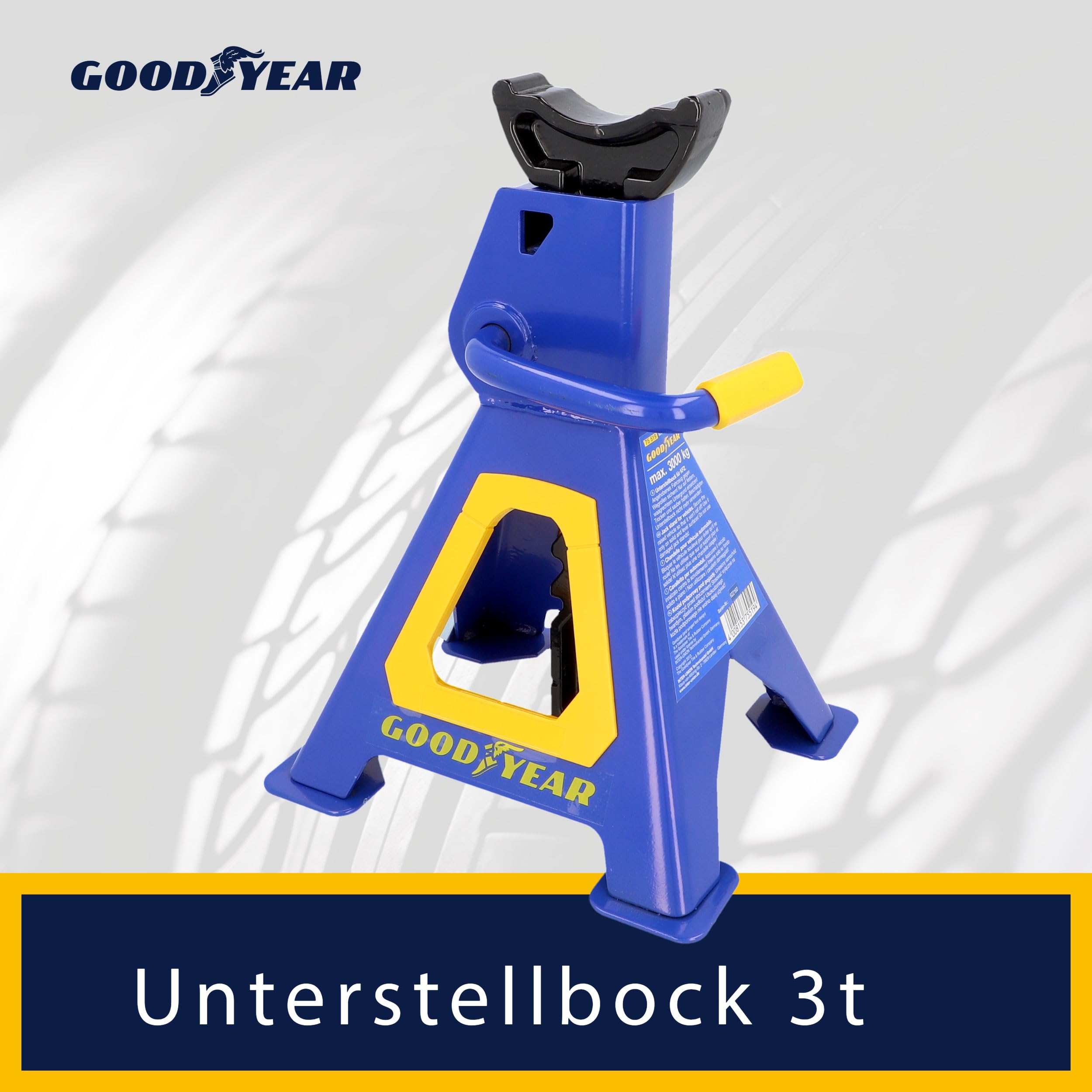 Goodyear 75519 Cavalletto di Sostegno 3 Tonnellate