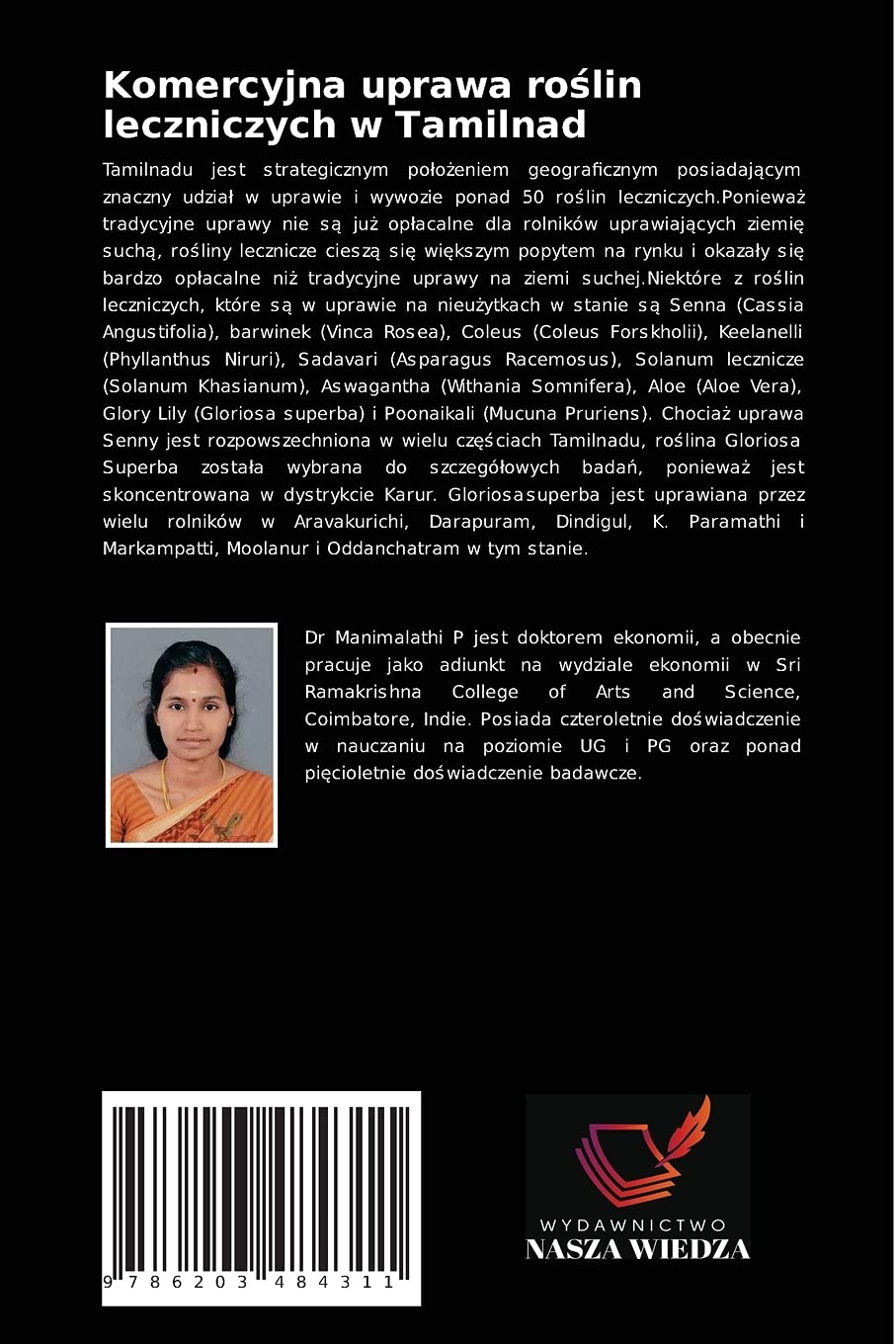 Komercyjna uprawa roślin leczniczych w Tamilnad