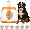 Large Automatic Dog Ball Launcher with 6 ETPU Balls (2.5