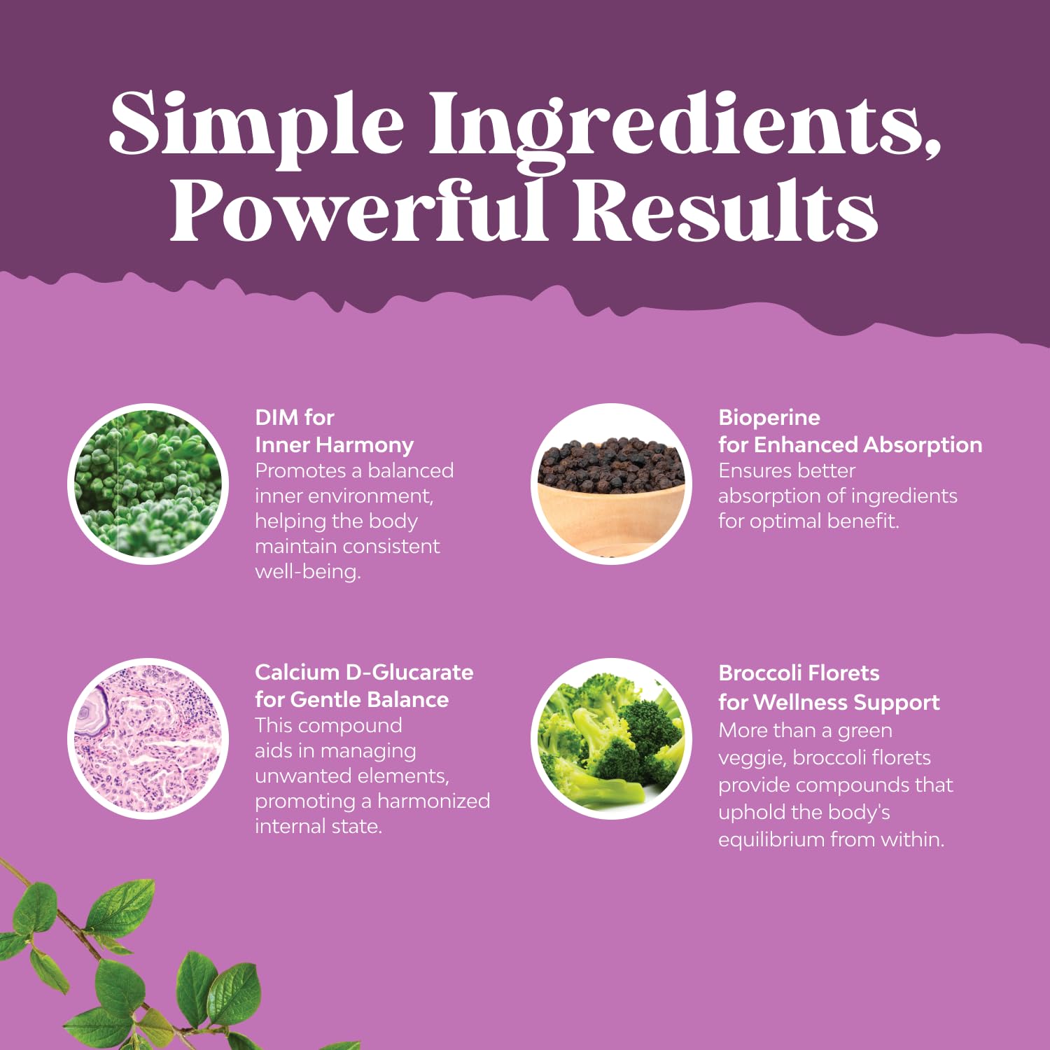 Potent DIM Supplement for Women - Hormone Balance for Women - 120 Count — Amazon image 4