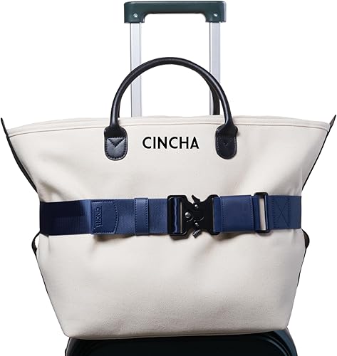 El cinturón de viaje original Cincha para equipaje - Añade una correa de equipaje para la bolsa de mano - Accesorios de viaje para aeropuerto para