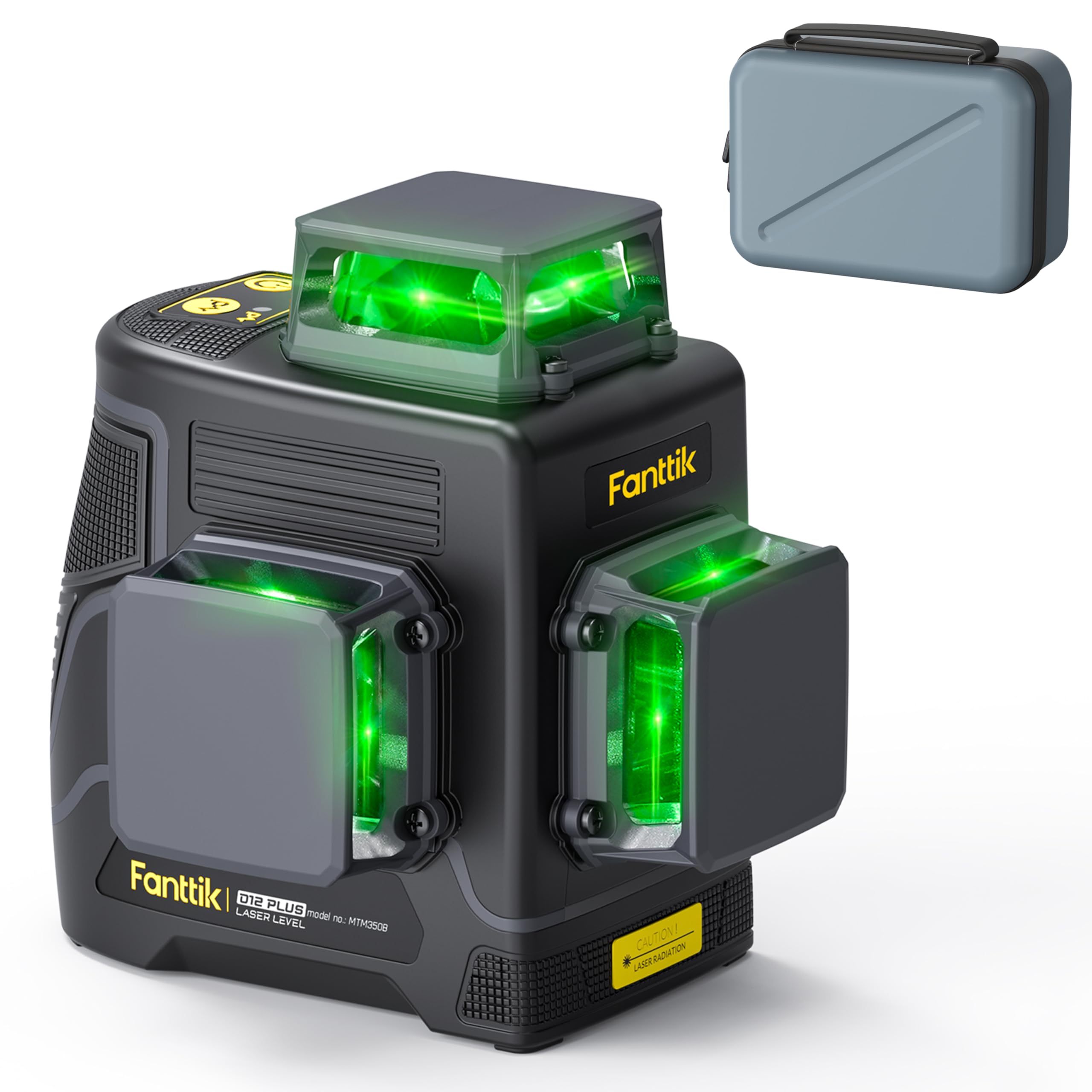 Amazon | Fanttik D12 PLUS レーザー墨出し器 グリーン 3x360° フル 